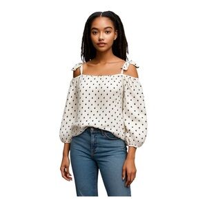 Zara Cold Shoulders Top